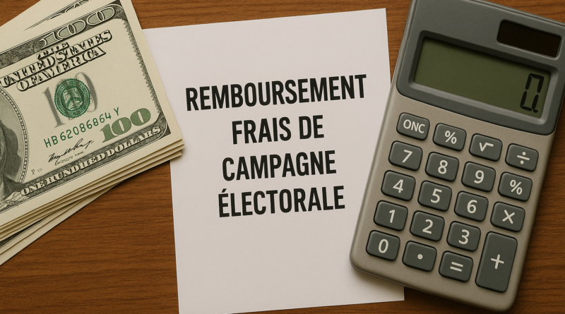 remboursement frais de campagne électorale