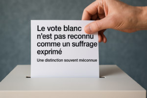 vote blanc représentation légitimité