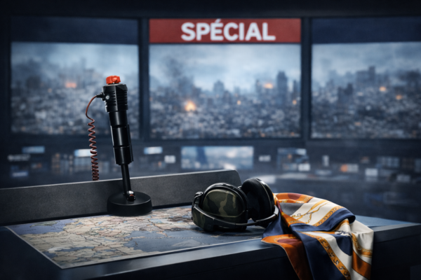 femmes / guerre / plateaux TV / chroniqueuses.